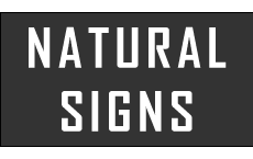 Oak Ladder Sign - Small - Natural Signs