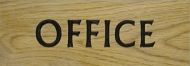 Office/Bedroom Plaque (Large)